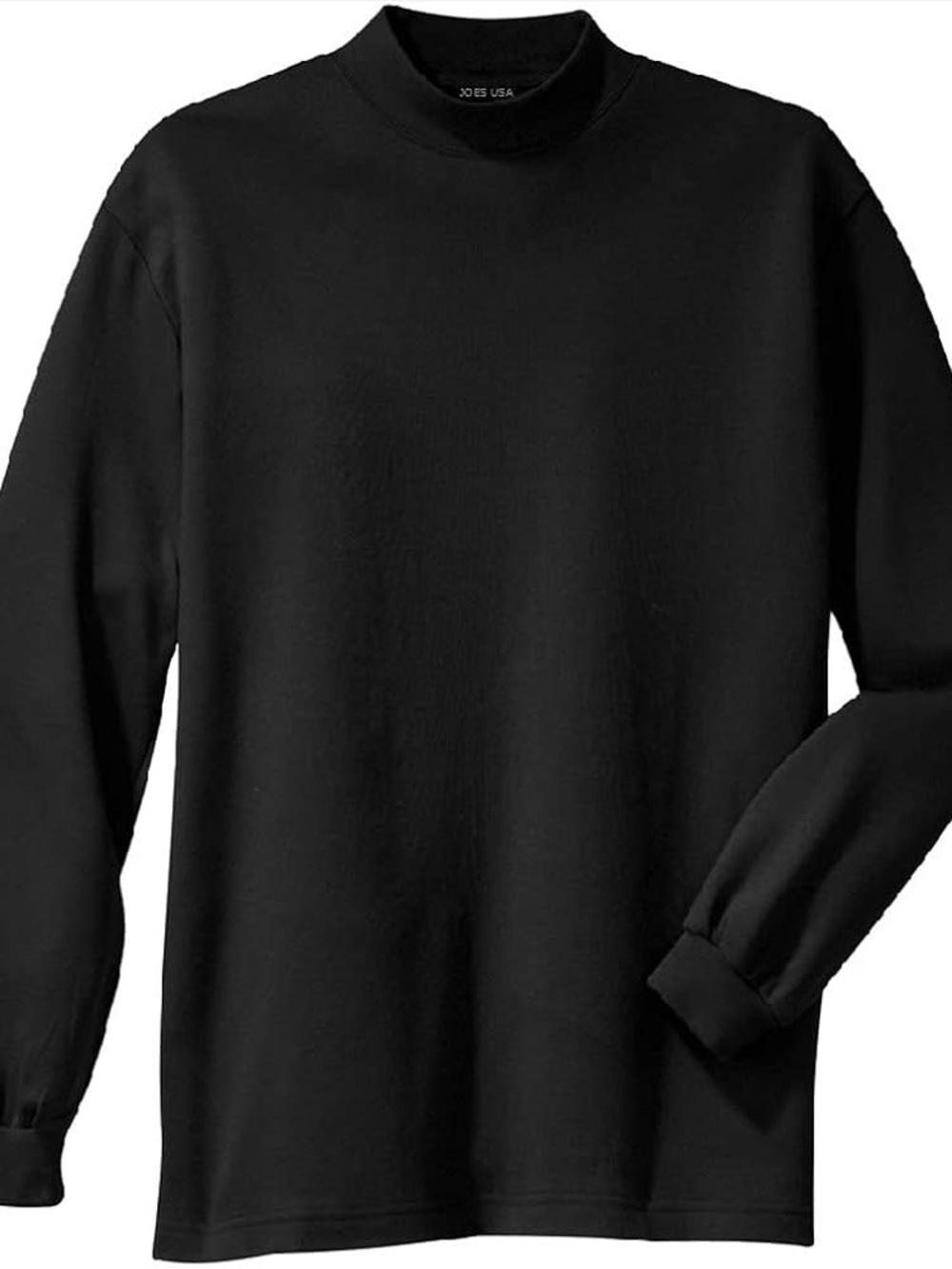 Men's Black Crewneck Pullover Sweater - Timeless Casual Staple